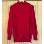 Anthropologie Maeve crystal hot pink tunic sweater small Photo 3