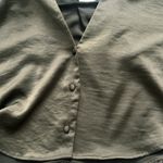 ZARA NWT  Cropped Silk Top Photo 3