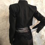 Anne Klein  Thick Double layered cropped Blazer Photo 6