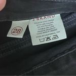 J Brand  Black Low Rise Skinny Pencil Leg Jeans Size 28 | Goth Grunge Moto Biker Photo 5
