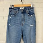Abercrombie & Fitch Curve Love Ankle Straight Ultra High Rise Jeans Size 27/4 Photo 3