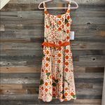 Mestiza NY Yvette Floral Cotton Reversible Midi Dress in Sun Photo 4