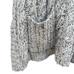 Forever 21 Vintage  Cable Knit Chunky Poncho Cape OS Buttoned Sleeve Boho Y2K Photo 3