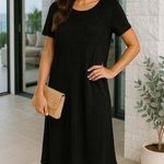 LuLaRoe  Midi T-shirt Dress Minimal Spring Summer Vaca Cruise Travel Comfy Basic Photo 1