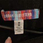 Urban Outfitters Black  Tayla twist front crop sweater Size Medium Photo 7