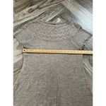 New York & Company Sweater Dress Womens Size S Brown Knit Short Sleeve Party Photo 1
