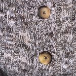 By Design acrylic long sleeve button Down cardigan sweater Tan Size M Photo 5