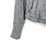 Gap  size Small zip up gray moto style jacket‎ with pockets 100% cotton Photo 4