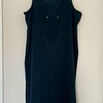 Eric Charles Pinafore Midi Overall Dress in Green Plus Size 1X Photo 0