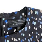 & Other Stories & Other Stories Black Blue Polka Dot Midi Dress size 0 Photo 4