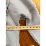 Natural Life Gray Raw Edge Hooded Pullover Sweatshirt Women’s L/XL Photo 6