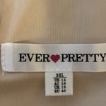 Ever Pretty  Lace Midi Dress in Beige and Gold Photo 1