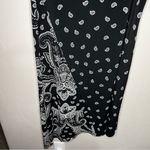 Chico's NWT  Bandana Harmony Black and White Asymmetrical MIDI Dress Photo 3