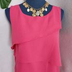New Directions Pink Tiered Dress Size 12 Photo 1