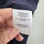 Joie  Shirt Womens XS Blue Ladybug Embroidered Button‎ Down Long Sleeve Blouse Photo 3