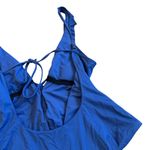 Becca  by Rebecca Virtue Blue One Piece Swimsuit Swim Wear Ruffle Size Medium Photo 8