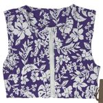 Stone Fox Swim Stone Fox Mase Tankini Swim Top In Kauai Purple White Tropical Modest Size L Photo 2