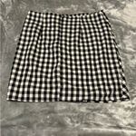 The Impeccable Pig  Gingham Ruffle Mini Skirt Photo 1