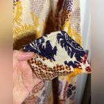 LuLaRoe Sarah Style Paisley Checkered Patterned Pocket Long Cardigan Size Medium Photo 11