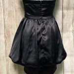 Black Bow Tie Mini Dress Size M Photo 1