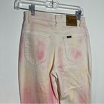 Lee ‎ High Rise Flare Vintage Modern 70's High Rise Tie Dye Jeans Size 25 Photo 5