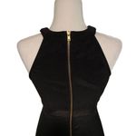 Emerald Sundae | Black Illusion Sleeveless Halter Neck Prom Dress Size Medium Photo 8