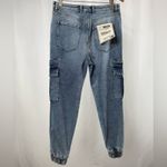 NWT SER.O.YA Veronica Drop Crotch Jogger Jean in Sorrento Blue Size 27 Photo 6