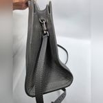 Michael Kors  Scarlett East West Satchel Charcoal Pebbled‎ Leather Handbag Photo 8