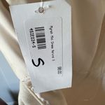 4SI3NNA Mini Dress Womens Size S Beige Structured Bodice Minimalist Chic Photo 5