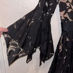 1950s winter dream floral black lace wedding dress union made handmade Size M Photo 5