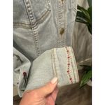 Vera Wang  Embroidered Denim Embroidered Jacket with Beading Floral Birds Vintage Photo 5