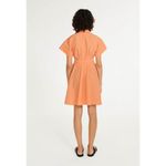 Claudie Pierlot Paris Short Sleeve Coral Tie Photo 2