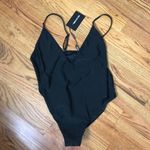 Pretty Little Thing  Black One-Piece Swimsuit NWT Photo 1