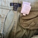 J.Crew Chino Pants Womens Sz 6 Green Slash Pockets Flat Front 100% Cotton L2514 Photo 7