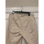 Everlane Women’s Jeans Cream Size 14 Cropped Straight Leg High Rise Cotton Blend Photo 5