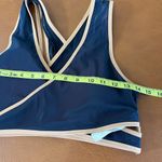 Fabletics Faye Blue Medium Impact Sports Bra Driftscape Thunder Color Large Photo 8