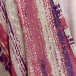 Rococo Sand Maxi Cherie Pink Sparkle Striped Purple Dress Womens Medium Photo 7