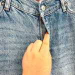 Free People CRVY Fever Pitch Boyfriend Jeans Medium Wash Distressed Size 27 Photo 3