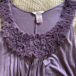 Candie's Purple Flower Tank Top Photo 2