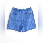 Gloria Vanderbilt Vintage Pleated Denim Shorts - Size 16 Classic 100% cotton Photo 1