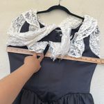 House Of CB  'Cleora' Black Lace Ruffle Mini Dress NWOT Size L‎ A-C Photo 6