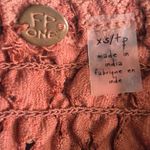 Free People Adella Crochet Lace Smocked Longline Bralette Tribeca Size XS Photo 4