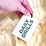 Daily Drills NWT  Poplin Resort Boxer Pants Light Yellow Size L Photo 3