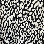 Princess Polly Black and White animal A-line Mini Skirt. Size 6 Photo 2