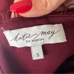 Katie May Yasmin Gown In Bordeaux Burgundy Photo 9
