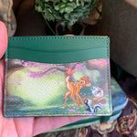 Kate Spade RARE!!Authentic leather Bambi collection card holder Photo 0