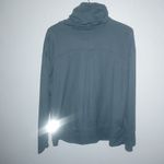 Zella  XL Yoga Running Cowl Neck Zip Front Warm Up Jacket in Medium Gray Photo 6