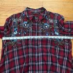 ZARA  Beaded Plaid Mini Dress Size Small Photo 4