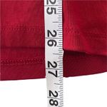 Ralph Lauren Lauren Size Small Red Suede Trim Holiday V Neck Tunic Top Photo 6