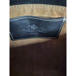 Patricia Nash Black Leather Mini Barrel Crossbody Bag Photo 7